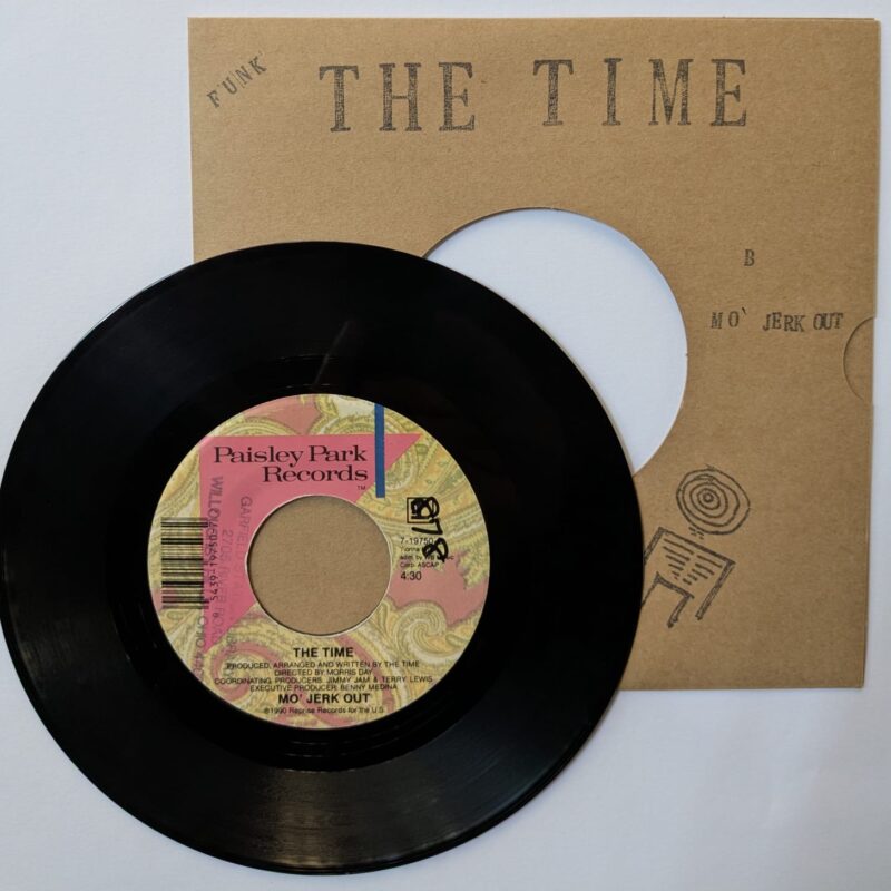 THE TIME	- JERK OUT / MO' JERK OUT (1990) VINIL 7"
