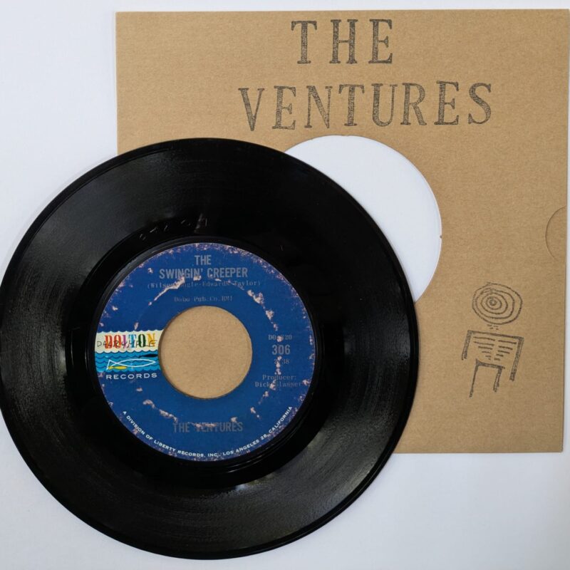 THE VENTURES - THE SWINGING' CREEPER / PEDAL PUSHER (1965) VINIL 7"