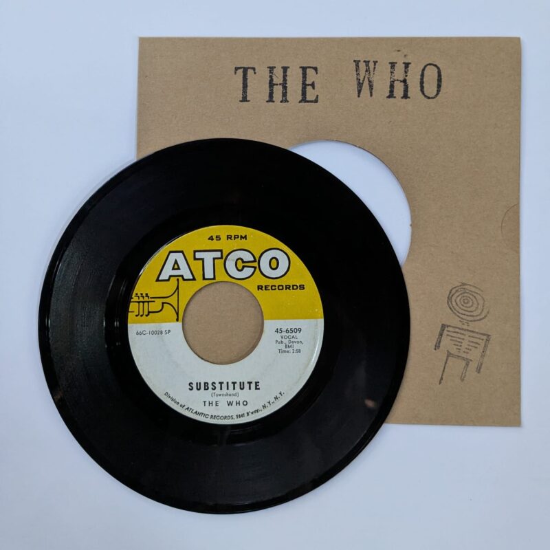 THE WHO - SUBSTITUTE / WALTZ FOR A PIG (1967) VINIL 7"