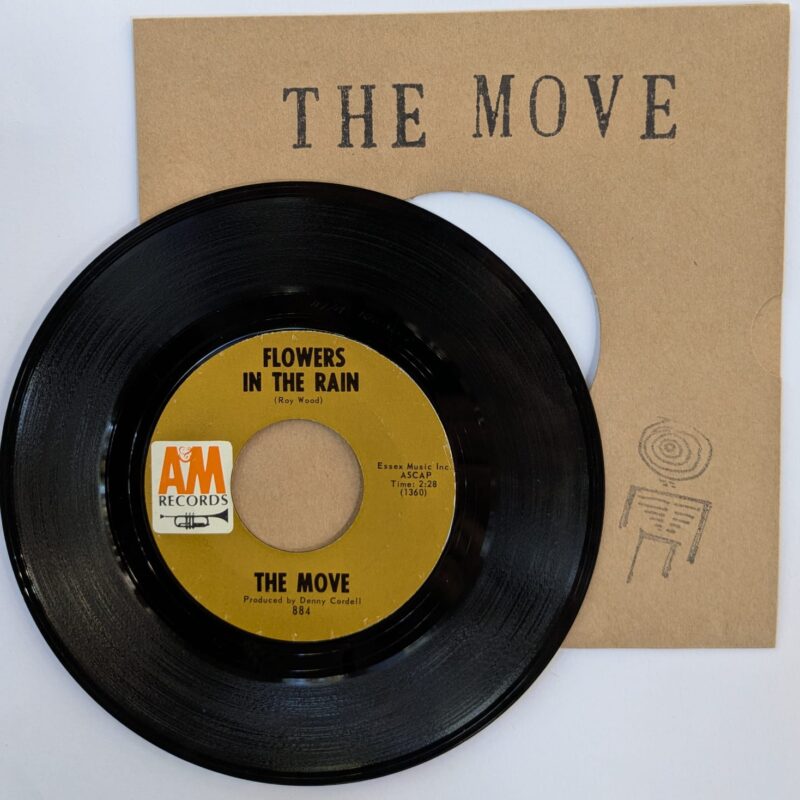 THE MOVE - FLOWERS IN THE RAIN / (Here We Go Round) THE LEMON TREE (1967) VINIL 7"