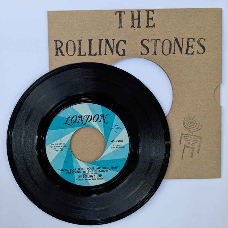 THE ROLLING STONES - HAVE YOU SEEN YOUR MOTHER , BABY, STANDING IN THE SHADOW ? / WHO'S DRIVE MY PLANE (1966) VINIL 7"