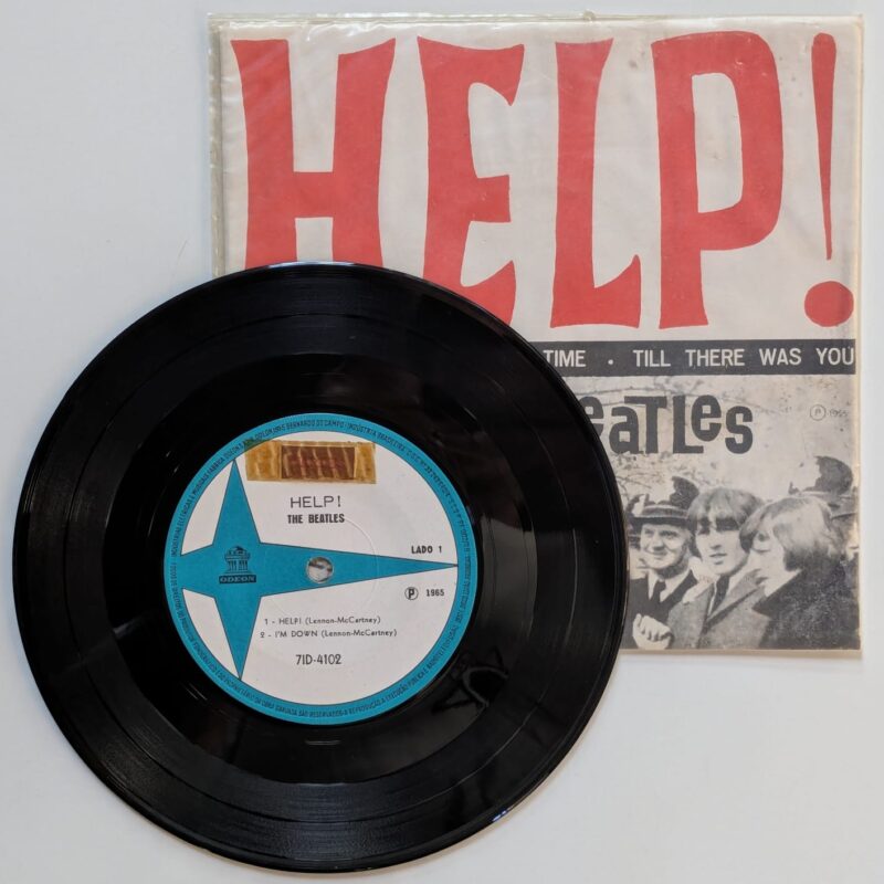 THE BEATLES - HELP ! (1965) VINIL 7"