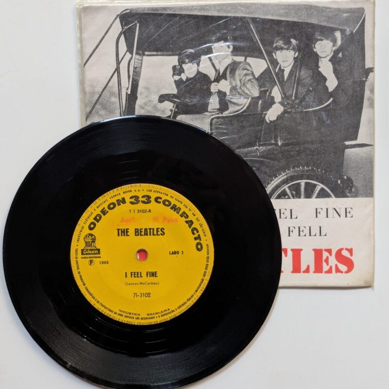 THE BEATLES - I FEEL FINE / IF I FELL (1965) - VINIL 7"