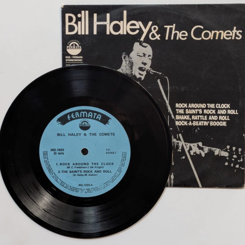 BILL HALEY & THE COMETS - ROCK AROUND THE CLOCK (1975) VINIL 7"