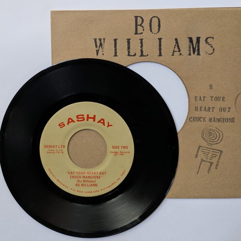 BO WILLIAMS - IT'S YOU / EAT YOUR HEART OUT CHUCK MANGIONE (1981) VINIL 7"