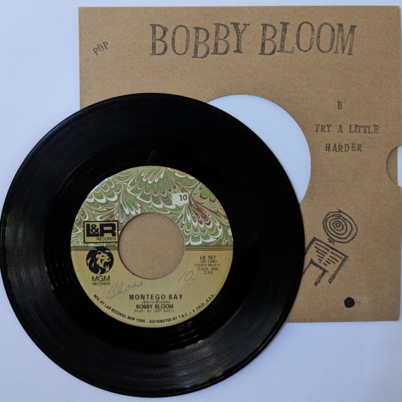 BOBBY BLOOM - MONTEGO BAY / TRY A LITTLE HARDER (1970) VINIL 7"