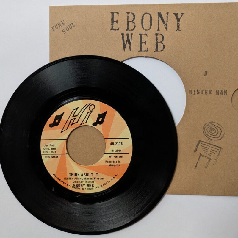 EBONY WEB - THINK ABOUT IT / MISTER MAN (1970) VINIL 7"