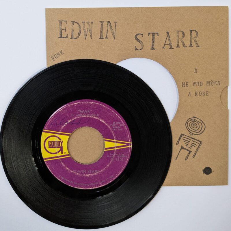 EDWIN STARR - WAR / HE WHO PICKS A ROSE (1970) VINIL 7"