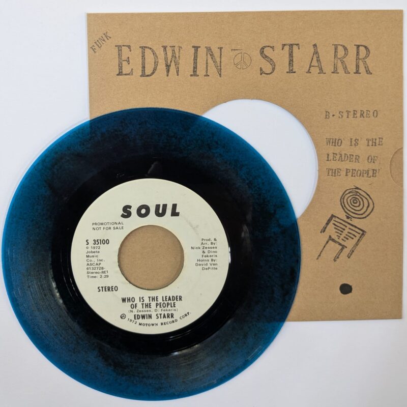 EDWIN STARR - WHO IS THE LEADER OF THE PEOPLE (1972) VINIL 7"