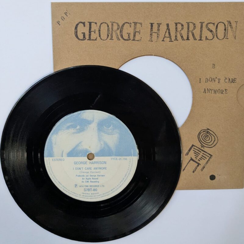 GEORGE HARRISON - DING DONG - I DON'T CARE ANYMORE (1974) VINIL 7"