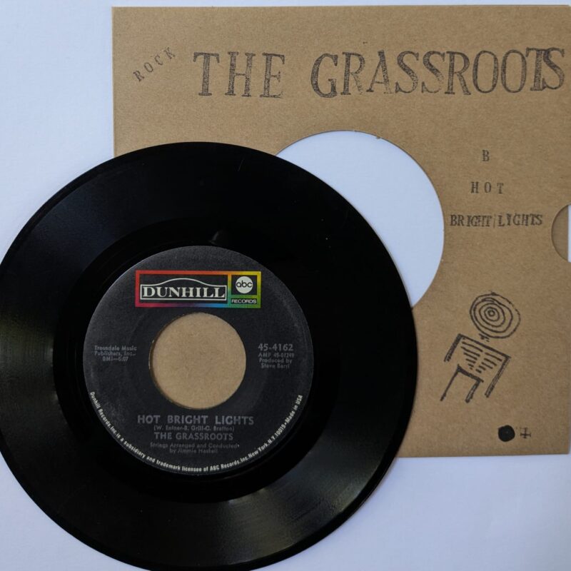 THE GRASSROOTS - BELLA LINDA / HOT BRIGHT LIGHTS (1968) VINIL 7"