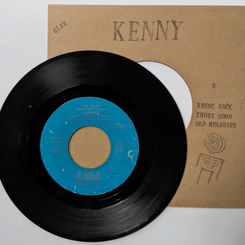 KENNY - THE BUMP / BRING BACK THOSE GOOD OLD MEMORIES (1974) VINIL 7"