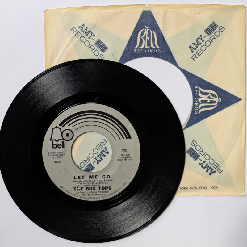 THE BOX TOPS - LET ME GO / GOT TO HOLD ON TO YOU (1970) VINIL 7"