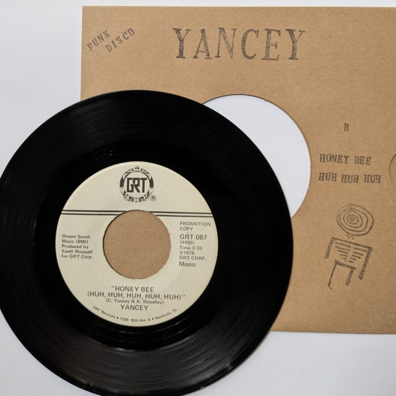 YANCEY - HONEY BEE (HUH, HUH, HUH, HUH, HUH) MONO - STEREO (1976) VINIL 7"