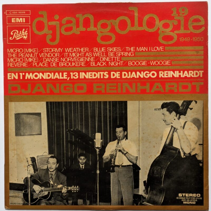 DJANGO REINHARDT - DJANGOLOGIE 19 (1971) VINIL 12"