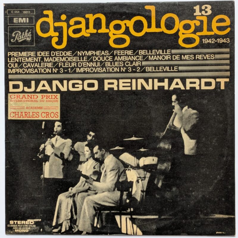 DJANGO REINHARDT - DJANGOLOGIE 13 (1978) VINIL 12"