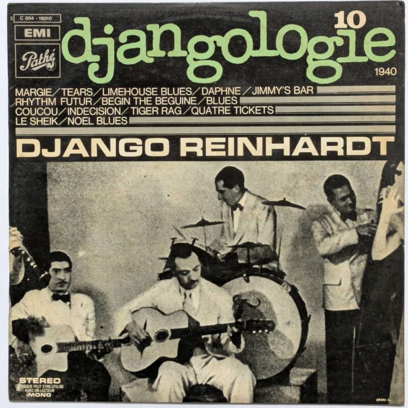 DJANGO REINHARDT - DJANGOLOGIE 10 (1978) VINIL 12"