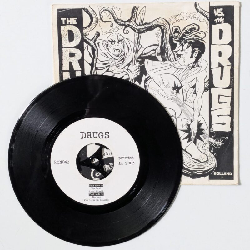 THE DRUGS  - THE DRUGS VS THE DRUGS / 2003 / VINIL 7"