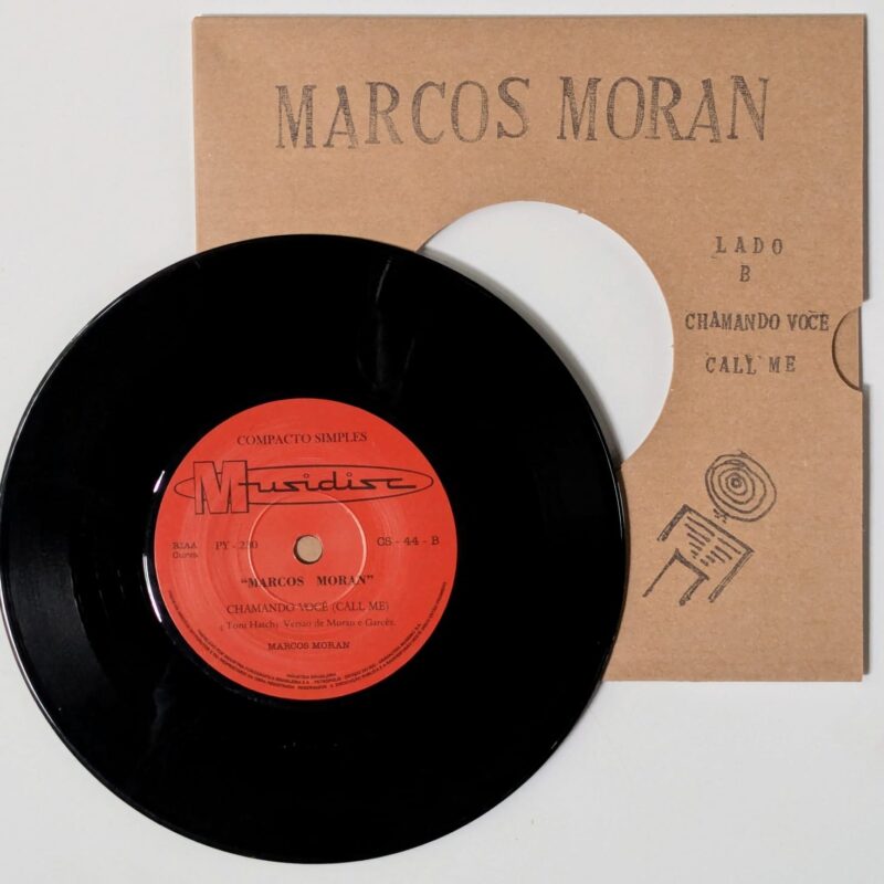 MARCOS MORAN - UI UI UI / CHAMANDO VOCÊ (CALL ME) / 2022 / VINIL 7"