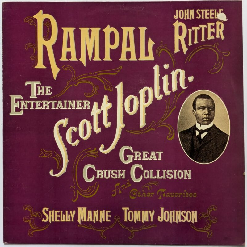 RAMPAL - RAMPAL PLAYS SCOTT JOPLIN (1983) VINIL 12"
