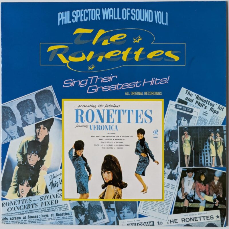 THE RONETTES - THE RONETTES SING THEIR GRATEST HITS! (1975) VINIL 12"
