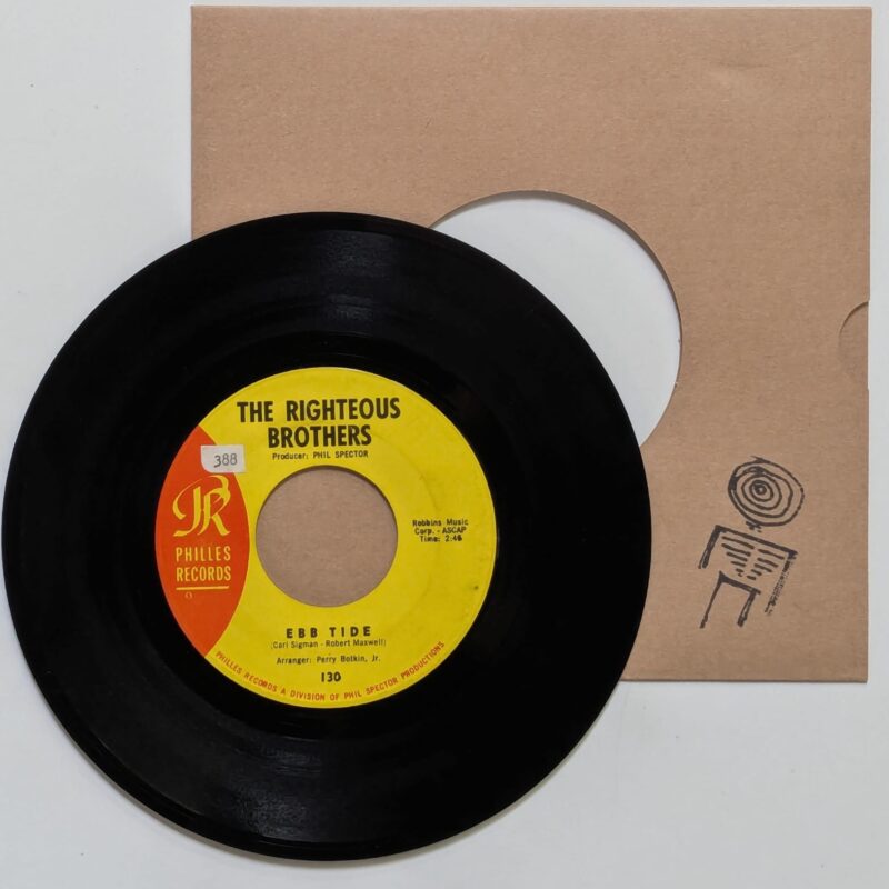 THE RIGHTEOUS BROTHERS - EBB TIDE / (I LOVE YOU) FOR SENTIMENTAL REASONS / 1965 / VINIL 7"