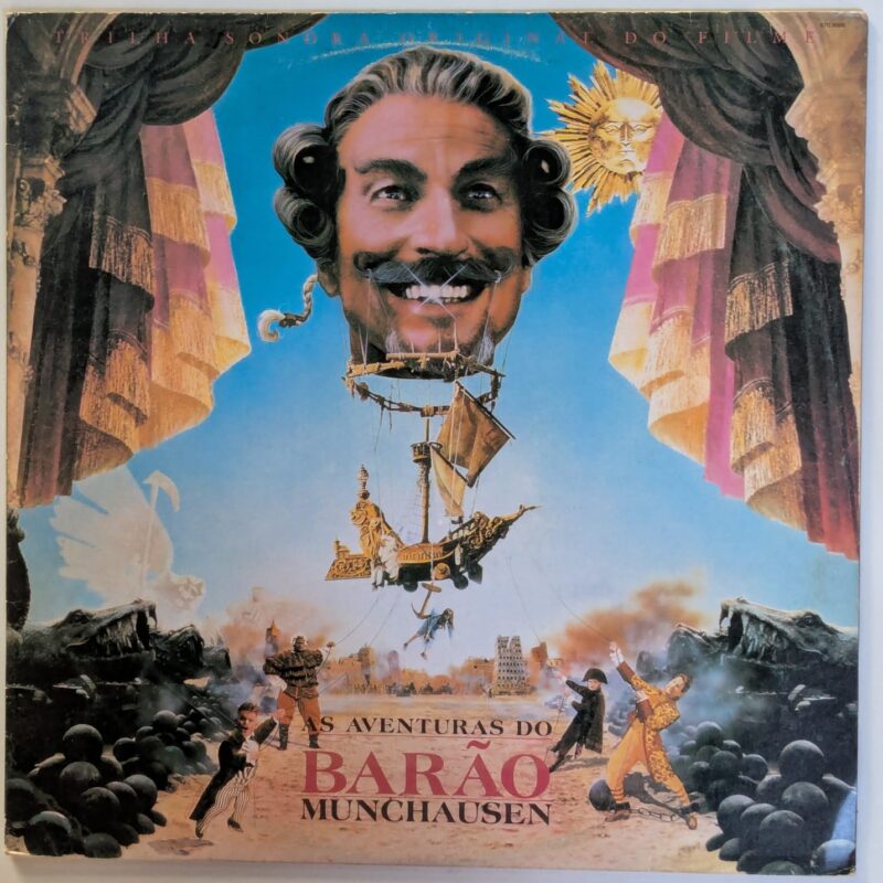 MICHAEL KAMEN - AS AVENTURAS DO BARÃO DE MUNCHAUSEN (1988) VINIL 12"