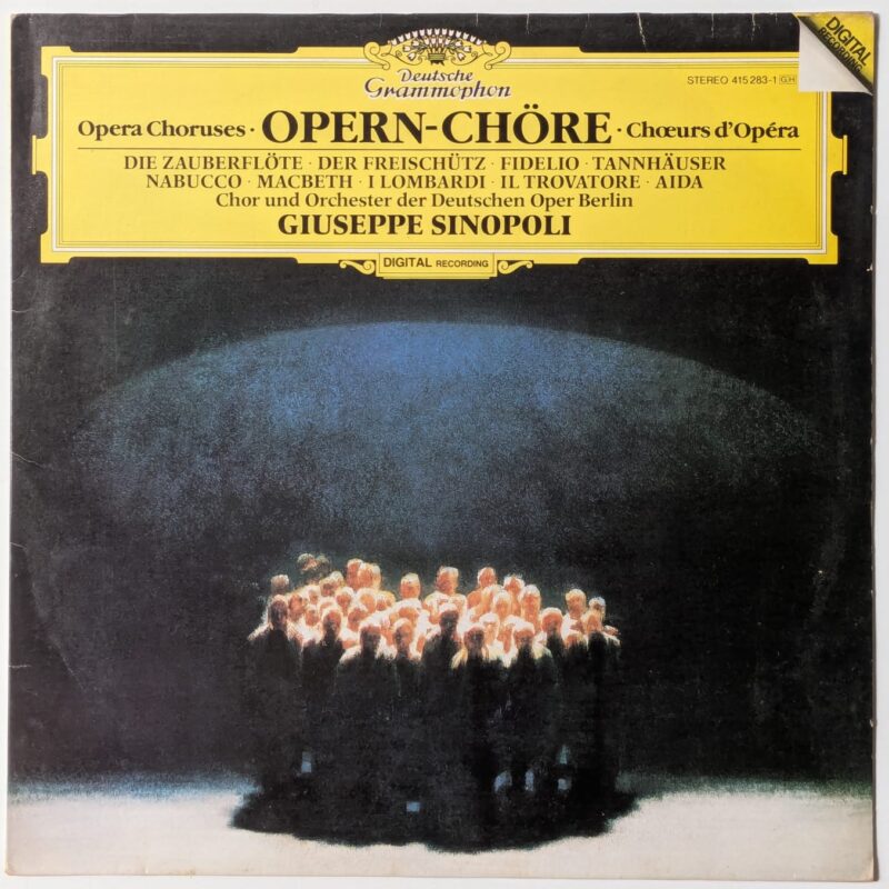 GIUSEPPE SINOPOLI - OPERN-CHORE (COROS DE ÓPERA) (1985) VINIL 12"