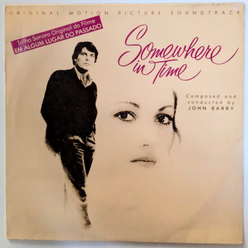 JOHN BARRY - SOMEWHERE IN TIME - TRILHA SONORA  (1985) VINIL 12"