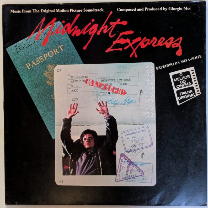 GIORGIO MORODER - MIDNIGHT EXPRESS SOUNDTRACK (1978) VINIL 12"