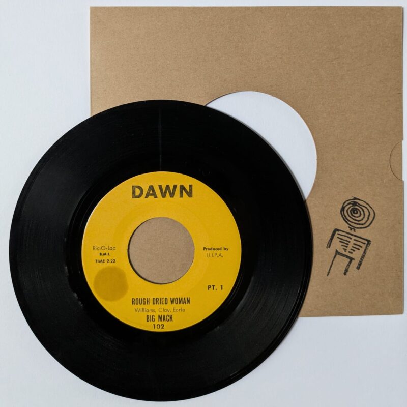 BIG MACK  / ROUGH DRIED WOMAN PT.1 & PT.2 / 1980 / VINIL 7"