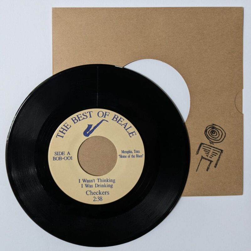 CHECKERS / B. GRIFFIN / I WASN'T THINKING I WAS DRINKING / BELIEVE IT OR NOT / 1995 / VINIL 7"