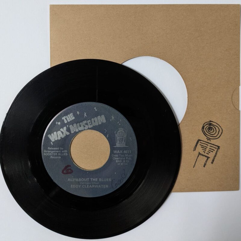 EDDY CLEARWATER  / CASEY JONES / ALL ABOUT THE BLUES / GOING UP AND DOWN / 1983 / VINIL 7"