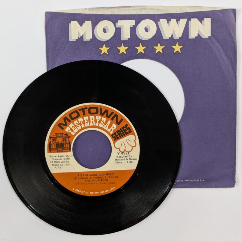 THE FOUR TOPS  / IT'S THE SAME OLD SONG / LOVING YOU IS SWEETER THAN EVER / 1973 / VINIL 7"