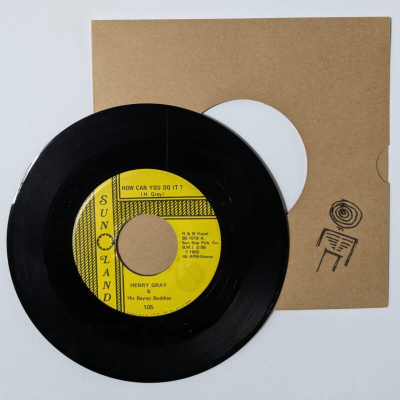 HENRY GRAY & HIS BAYOU BUDDIES / HOW CAN YOU DO IT / HENRY'S ROCK / 1985 / VINIL 7"