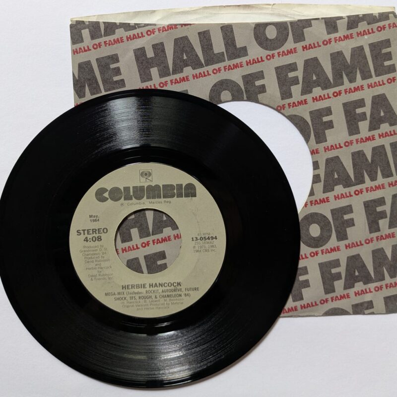 HERBIE HANCOCK / ROCKIT / MEGA-MIX (INCLUDES: ROCKIT, AUTODRIVE, FUTURE SHOCK, TFS, ROUGH & CHAMELEON '84)  / 1984 / VINIL 7""  "