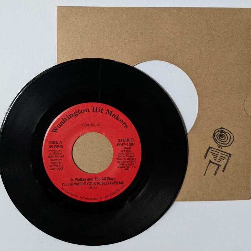 JR. WALKER AND THE ALL STARS / I'LL GO WHERE YOUR MUSIC TAKES ME / I'LL GO WHERE YOUR MUSIC TAKES ME / 1989 / VINIL 7"
