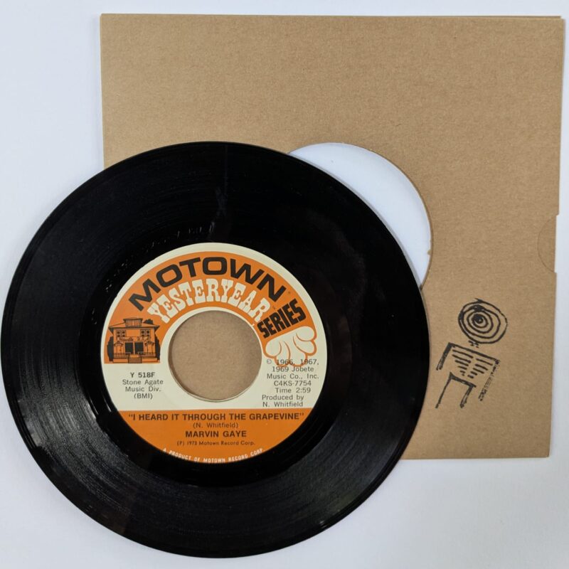 MARVIN GAYE / I HEARD IT THROUGH THE GRAPEVINE / YOU / 1973 / VINIL 7"