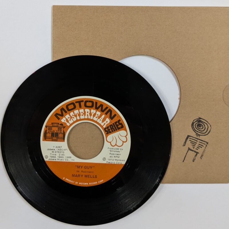 MARY WELLS / WHAT'S EASY FOR TWO IS SO HARD FOR ONE / MY GUY  / 1988 / VINIL 7"