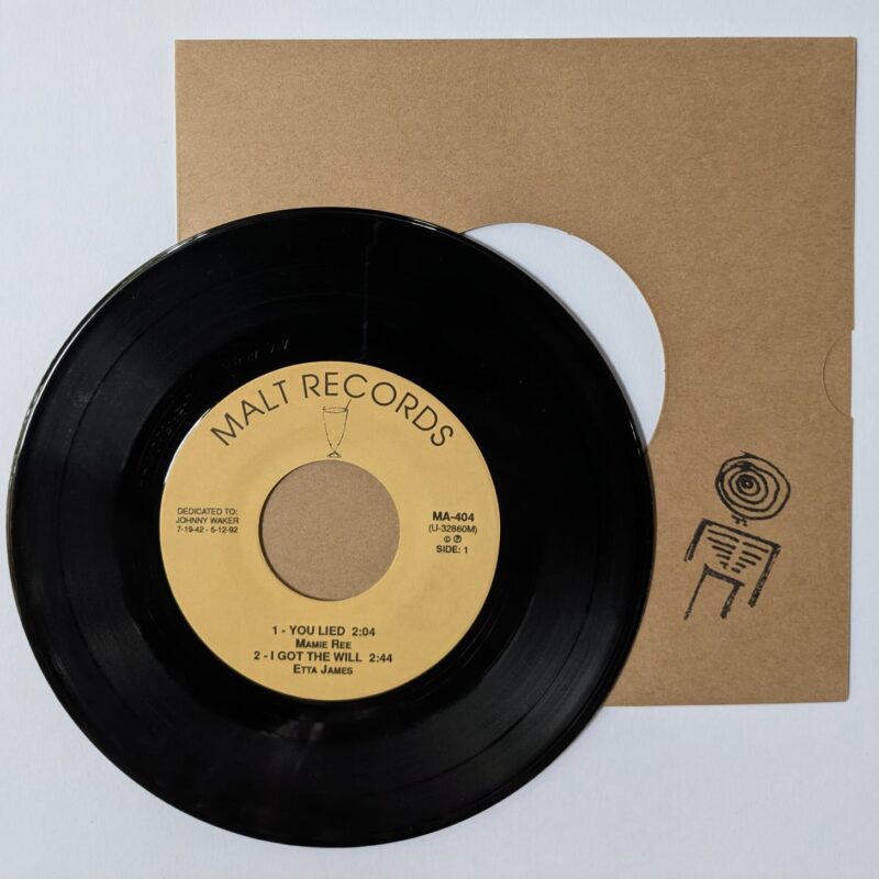 MOJO - A.C. REED / ROY WRIGHT / DANCIN' WITH YA'LL / NO HAPS / 1982 / VINIL 7"