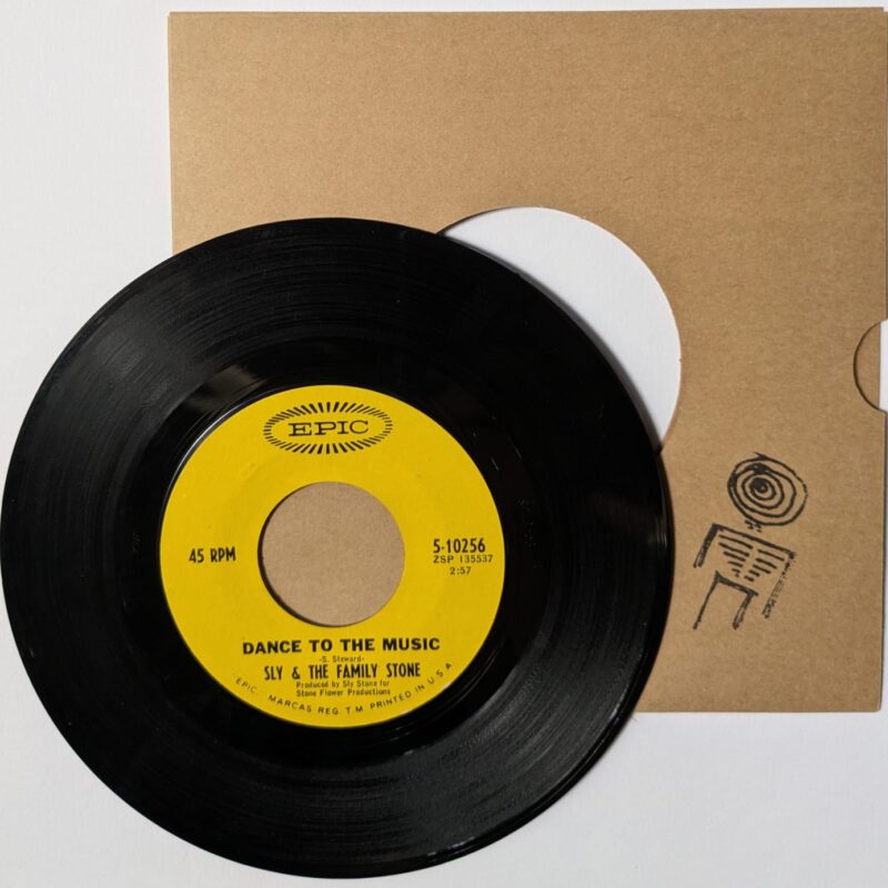 SLY & THE FAMILY STONE / DANCE TO THE MUSIC / LET ME HEAR IT FROM YOU / 1967 / VINIL 7"