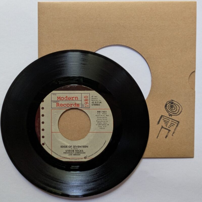 STEVIE NICKS  / EDGE OF SEVENTEEN - LIVE VERSION / 1982 / VINIL 7"