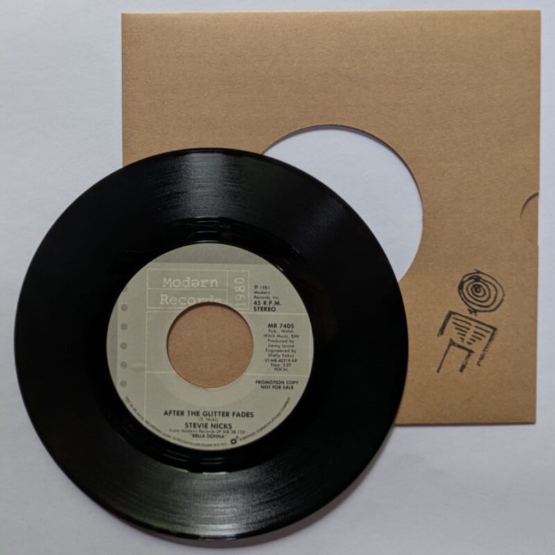 STEVIE NICKS  / AFTER THE GLITTER FADES MONO STEREO / 1981 / VINIL 7"
