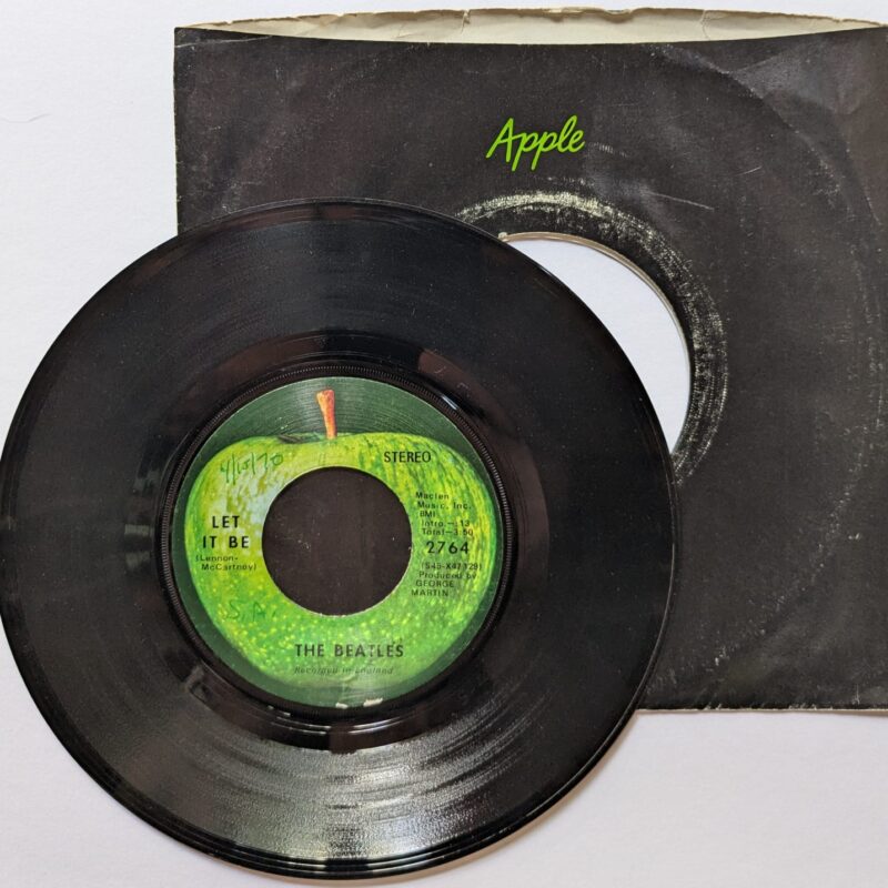 THE BEATLES / LET IT BE / YOU KNOW MY NAME (LOOK UP MY NUMBER) / 1970 / VINIL 7"