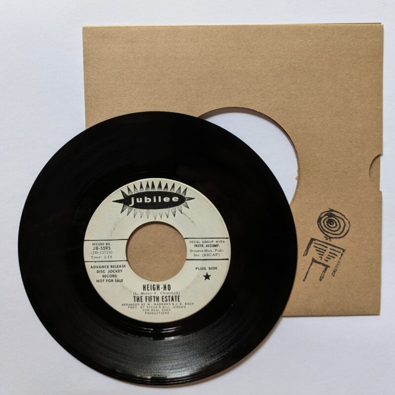 THE FIFTH ESTATE / HEIGH - HO / IT'S WAITING THERE FOR YOU / 1967 / VINIL 7"