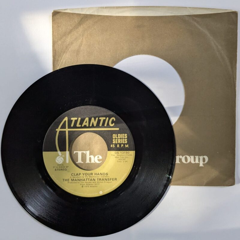 THE MANHATTAN TRANSFER / OPERATOR / CLAP YOUR HANDS / 1983 / VINIL 7"