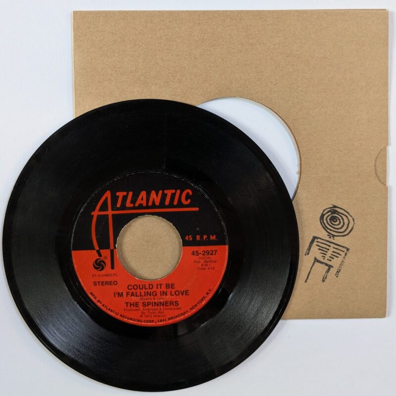 THE SPINNERS / COULD IT BE I'M FALLING IN LOVE / JUST YOU AND ME BABY / 1972 / VINIL 7"