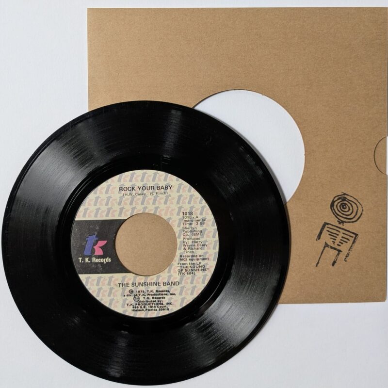 THE SUNSHINE BAND / ROCK YOUR BABY / S.O.S.   / 1976 / VINIL 7"