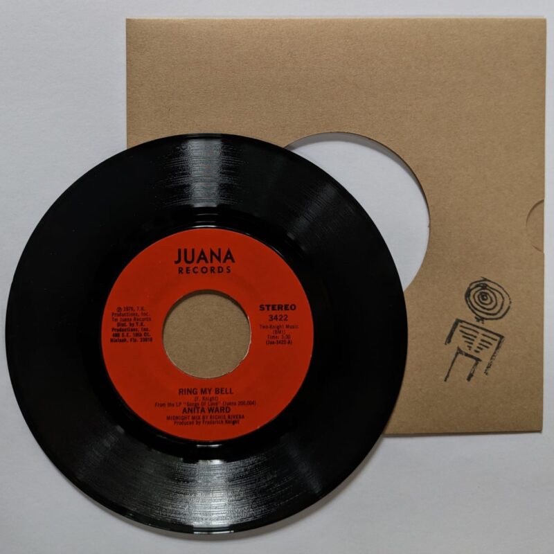 ANITA WARD / RING MY BELL / IF I COULD FEEL THAT OLD FEELING AGAIN / 1979 / VINIL 7"