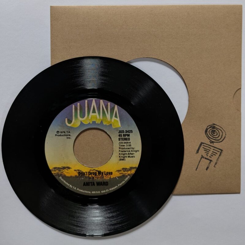 ANITA WARD / DON'T DROP MY LOVE / SPOILED BY YOUR LOVE / 1979 / VINIL 7"